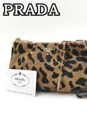 Prada Cavallino Clutch